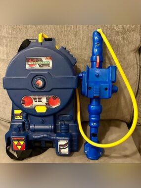 1984 Kenner The Real Ghostbusters - Role Play Proton Pack Backpack W/ Blaster